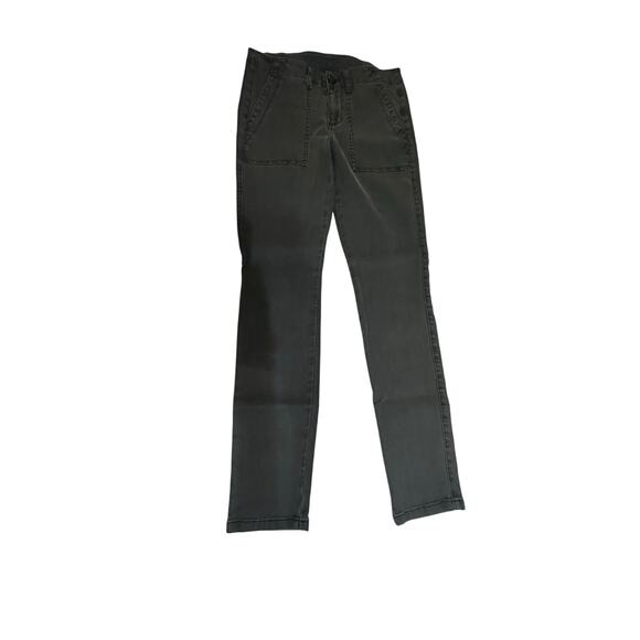 Gray Utility Pocket Slim Pants - Size 6 - Picture 1 of 7